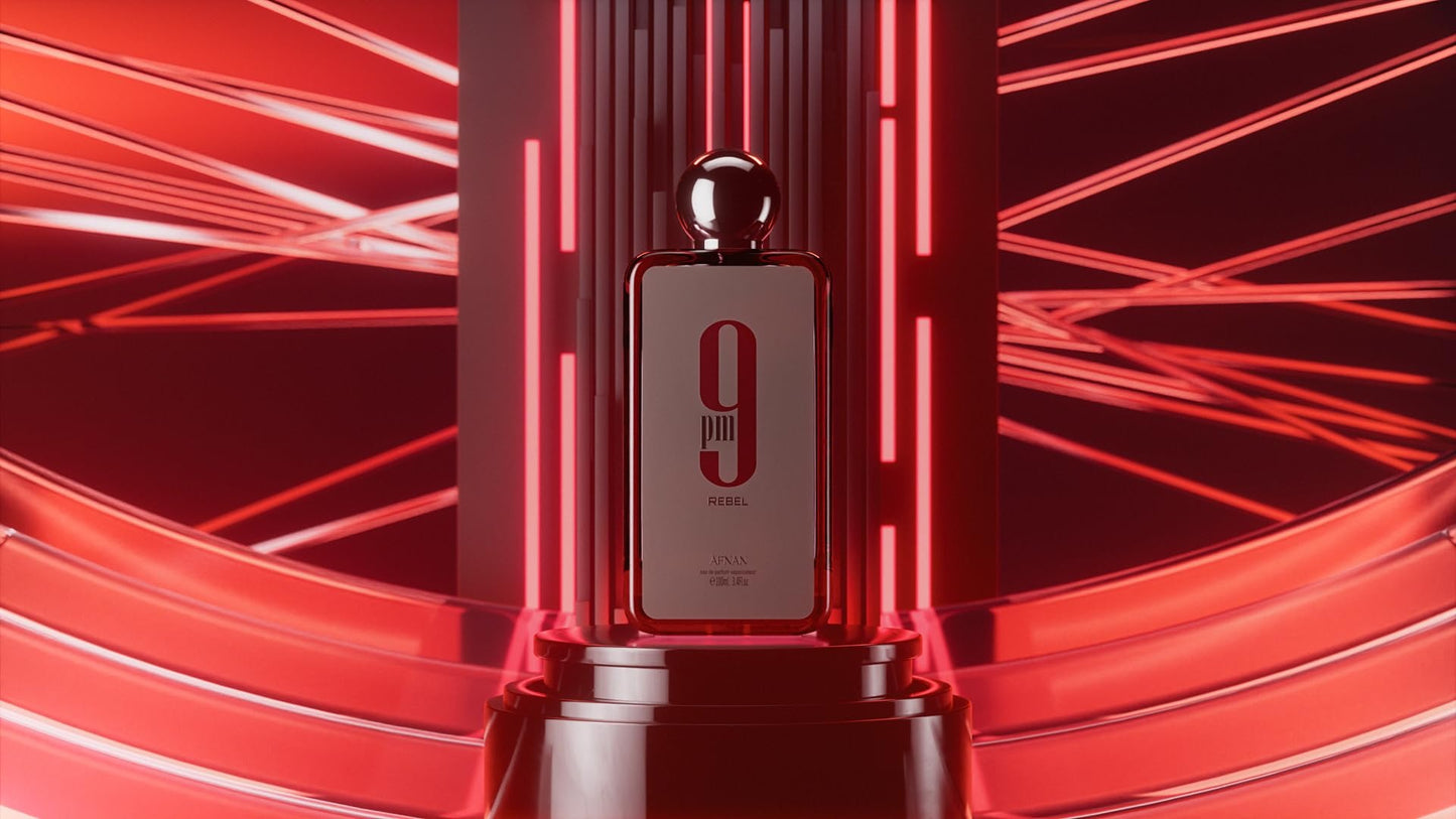 AFNAN 9PM Rebel - Eau De Parfum - 100ML - UNISEX